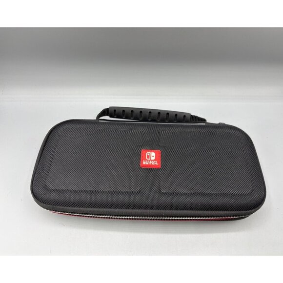 Nintendo Switch Black Travel Carrying Case With Handle‎ Game Storage - Picture 1 of 5